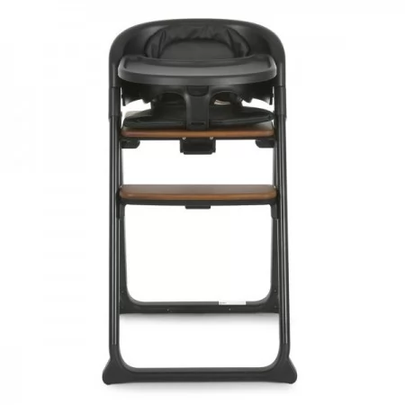 Стульчик EL CAMINO GROWEE ME 1222 Black 4в1 (шезлонг, стульчик для кормления, башня Монтессори, взрослый стул), черный