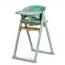 Стільчик EL CAMINO GROWEE ME 1222 Sage Green 4в1 (шезлонг, стільчик для годування, вежа Монтессорі, дорослий стілець), зелений