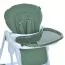 Стульчик M 3233L Jade Green для годування, 3 положення спинки та підніжки, 4колеса, корзинка, екошкіра, зелений Стульчик M 3233L Jade Green для годування, 3 положення спинки та підніжки, 4колеса, корзинка, екошкіра, зелений