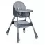 Стульчик M 5722 Gray для кормления, пластик, сірий