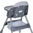 Стульчик M 5722 Gray для годування, пластик, сірий Стульчик M 5722 Gray для годування, пластик, сірий