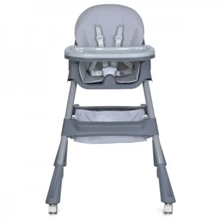 Стульчик M 5722 Gray для годування, пластик, сірий Стульчик M 5722 Gray для годування, пластик, сірий