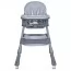 Стульчик M 5722 Gray для годування, пластик, сірий Стульчик M 5722 Gray для годування, пластик, сірий