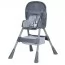 Стульчик M 5722 Gray для годування, пластик, сірий Стульчик M 5722 Gray для годування, пластик, сірий