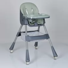 Стульчик M 5722 Mint для кормления, пластик, м'ятний