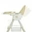 Стільчик M 6302 Beige для годування, складний, 5-ти точ.рем., екошкіра, регул.підніжка, бежевий