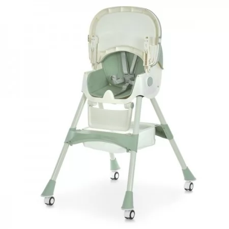 Стільчик M 6302 Olive для годування, складний, 5-ти точ.рем., екошкіра, регул.підніжка, зелений Стільчик M 6302 Olive для годування, складний, 5-ти точ.рем., екошкіра, регул.підніжка, зелений