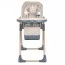 Стільчик ME 1115-W CRAFT Beige для годування, 5-точ.ремені, матрац, 2 колеса, шкір., бежевий