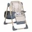 Стільчик ME 1115-W CRAFT Beige для годування, 5-точ.ремені, матрац, 2 колеса, шкір., бежевий