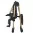 Стульчик ME 1115-W CRAFT Black для кормления, 5-точ.ремни, матрас, 2 колеса, кож., черный Стульчик ME 1115-W CRAFT Black для кормления, 5-точ.ремни, матрас, 2 колеса, кож., черный