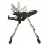 Стульчик ME 1115-W CRAFT Black для кормления, 5-точ.ремни, матрас, 2 колеса, кож., черный Стульчик ME 1115-W CRAFT Black для кормления, 5-точ.ремни, матрас, 2 колеса, кож., черный