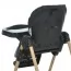 Стульчик ME 1115-W CRAFT Black для кормления, 5-точ.ремни, матрас, 2 колеса, кож., черный Стульчик ME 1115-W CRAFT Black для кормления, 5-точ.ремни, матрас, 2 колеса, кож., черный