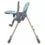Стульчик ME 1115-W CRAFT Mint для кормления, 5-точ.ремни, матрас, 2 колеса, кож., мятный
