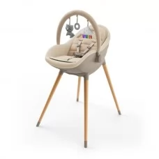 Стільчик для годування 2 в 1 Kinderkraft Fini Up Beige KHFINIUPBEG0000 