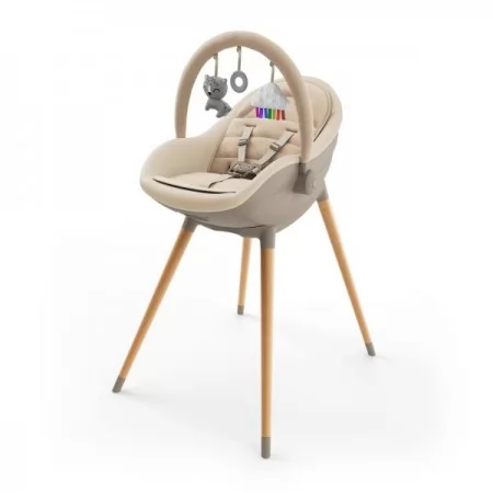 Стульчик для кормления 2 в 1 Kinderkraft Fini Up Beige KHFINIUPBEG0000 Стульчик для кормления 2 в 1 Kinderkraft Fini Up Beige KHFINIUPBEG0000