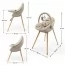 Стульчик для кормления 2 в 1 Kinderkraft Fini Up Beige KHFINIUPBEG0000 Стульчик для кормления 2 в 1 Kinderkraft Fini Up Beige KHFINIUPBEG0000