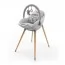 Стульчик для кормления 2 в 1 Kinderkraft Fini Up Grey KHFINIUPGRY0000