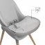 Стульчик для кормления 2 в 1 Kinderkraft Fini Up Grey KHFINIUPGRY0000