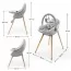 Стульчик для кормления 2 в 1 Kinderkraft Fini Up Grey KHFINIUPGRY0000