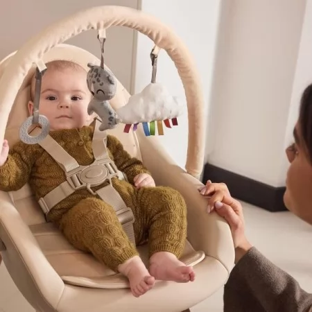 Стульчик для кормления 2 в 1 Kinderkraft Fini Up Grey KHFINIUPGRY0000