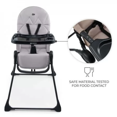 Стульчик для кормления Kinderkraft Binci Grey KHBINC00GRY0000