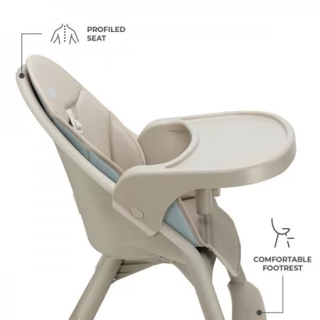 Стільчик для годування Kinderkraft Dinnly Beige KHDINN00BEG0000 Стільчик для годування Kinderkraft Dinnly Beige KHDINN00BEG0000