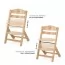 Стульчик для кормления Kinderkraft Enock Beige KKKENOCBEGF0000 Стульчик для кормления Kinderkraft Enock Beige KKKENOCBEGF0000