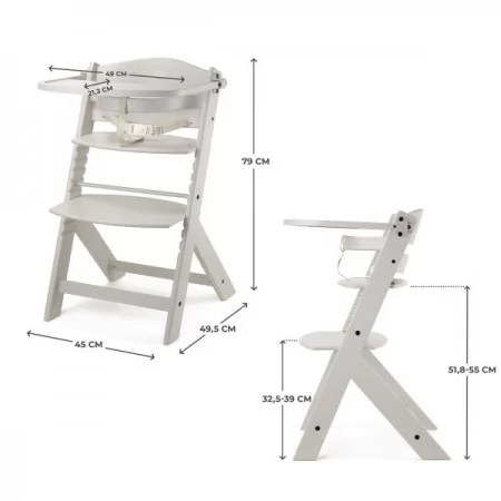 Стульчик для кормления Kinderkraft Enock Beige KKKENOCBEGF0000 Стульчик для кормления Kinderkraft Enock Beige KKKENOCBEGF0000