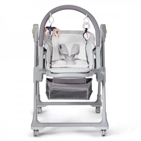 Стільчик для годування Kinderkraft Lastree сірий KHLAST00GRY0000