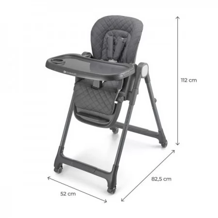 Стільчик для годування Kinderkraft Tulo Grey KHTULO00GRY0000
