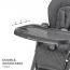 Стільчик для годування Kinderkraft Tulo Grey KHTULO00GRY0000