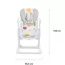 Стульчик для кормления Kinderkraft Yummy розовый KKKYUMMPNK0000