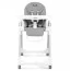Стульчик для кормления Peg-Perego Prima Pappa Follow Me Wonder пятноустойчивый серый IH01000000WD53