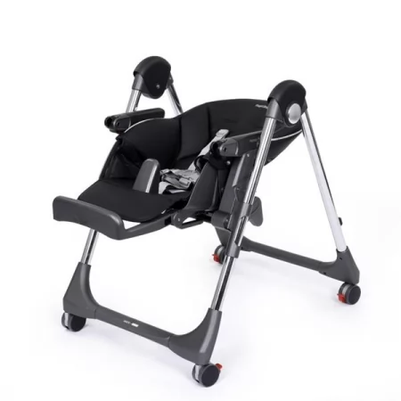 Стульчик для кормления Peg-Perego Prima Pappa Follow Me черный хайтек IH01000000BL01 Стульчик для кормления Peg-Perego Prima Pappa Follow Me черный хайтек IH01000000BL01