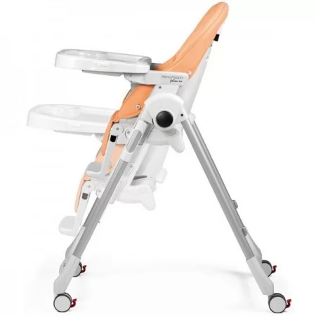 Стульчик для кормления Peg-Perego Prima Pappa Follow Me персиковый IH01000000BL68 Стульчик для кормления Peg-Perego Prima Pappa Follow Me персиковый IH01000000BL68
