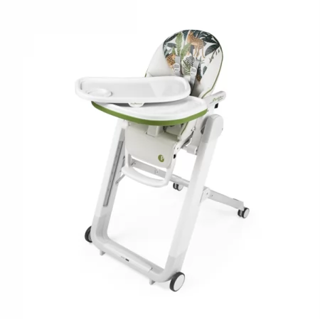 Стульчик для кормления Peg-Perego Siesta Follow Me с тропическим рисунком IH03000002BL00J