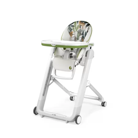 Стульчик для кормления Peg-Perego Siesta Follow Me с тропическим рисунком IH03000002BL00J