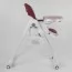 Стульчик для кормления Toti W-22019 мягкий PU, мягкий вкладыш, 4 колеса, съемный столик Стульчик для кормления Toti W-22019 мягкий PU, мягкий вкладыш, 4 колеса, съемный столик