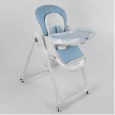 Стульчик для кормления Toti W-48406 мягкий PU, мягкий вкладыш, 4 колеса, съемный столик Стульчик для кормления Toti W-48406 мягкий PU, мягкий вкладыш, 4 колеса, съемный столик