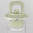 Стульчик для кормления Toti W-56077 мягкий PU, мягкий вкладыш, 4 колеса, съемный столик