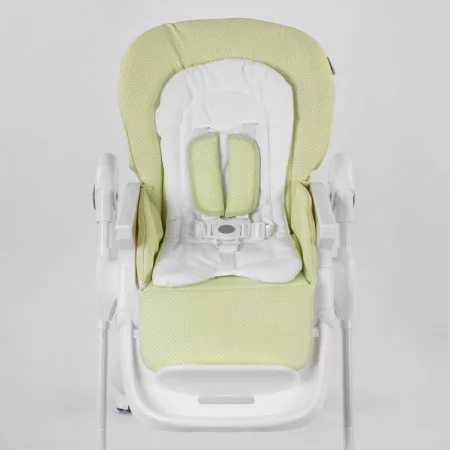 Стульчик для кормления Toti W-56077 мягкий PU, мягкий вкладыш, 4 колеса, съемный столик