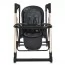 Стульчик-качели ME 1102 DEBUT Posh Black на радиоуправлении, эл.прив., для корм., 5точ.рем., тайм, муз., черный