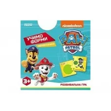 Щенячий Патруль, Щенопазлики, Учим формы, Ранок 524474 Щенячий Патруль, Щенопазлики, Учим формы, Ранок 524474