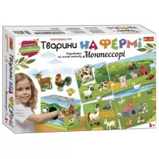 Животные на ферме Разработан на основе метода Монтессори Ranok Creative 10156012У 490416