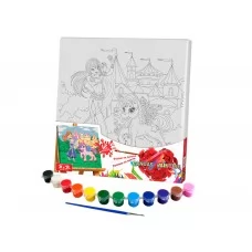 Набор для росписи на холсте Винкс, Danko Toys