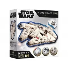Деревянный пазл Trefl Wood Craft Star Wars Тысячелетний сокол, 160 элементов 20189