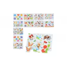 Деревянная игрушка рамка-вкладыш с ручкой, 22,5×14,5 см, 12 видов (цена за 1 шт) MD 1536