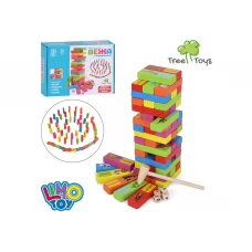 Деревянная игрушка обучающая игра Башня Tree Toys MD 2336