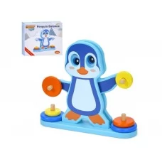Деревянная игрушка Баланс пингвин MD0885