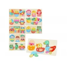 Деревянная игрушка Пазлы, микс видов MD1542